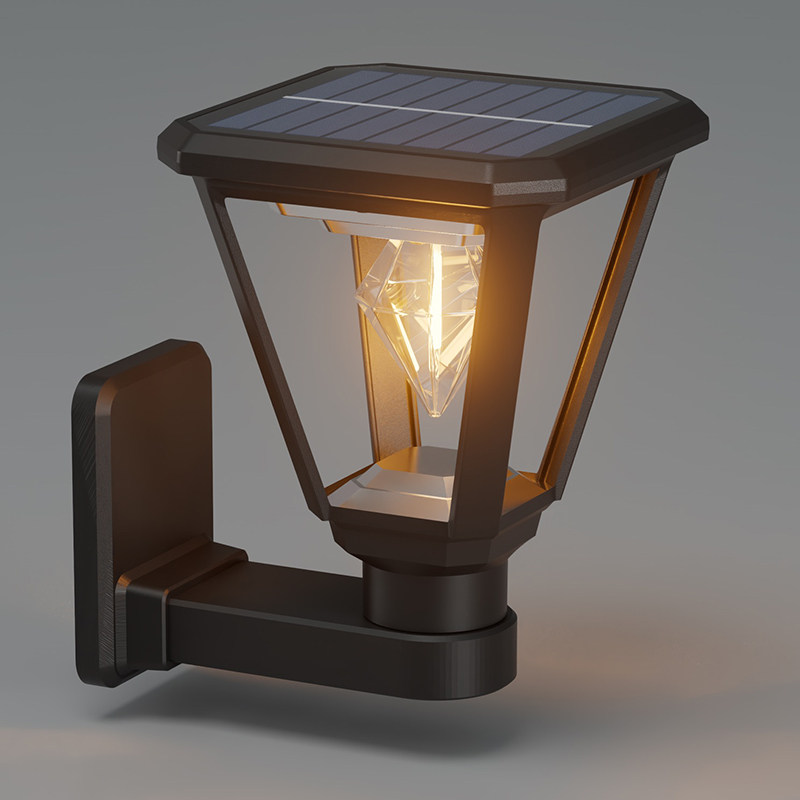 Aplique solar quadrado PY-LED GR B02