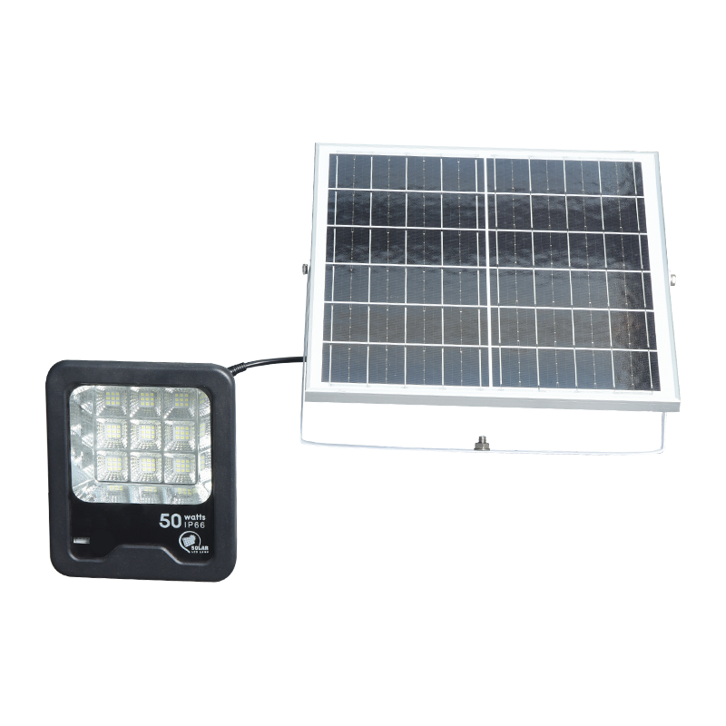 Holofote solar de alta eficiência para exterior PY-SLFL20-50W