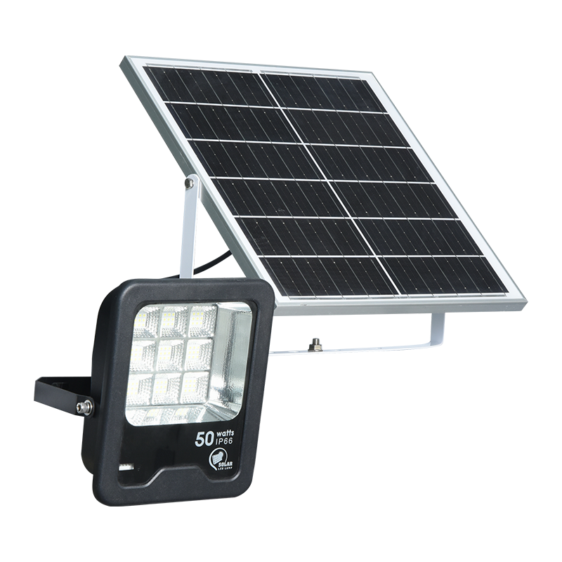Holofote solar de alta eficiência para exterior PY-SLFL20-50W