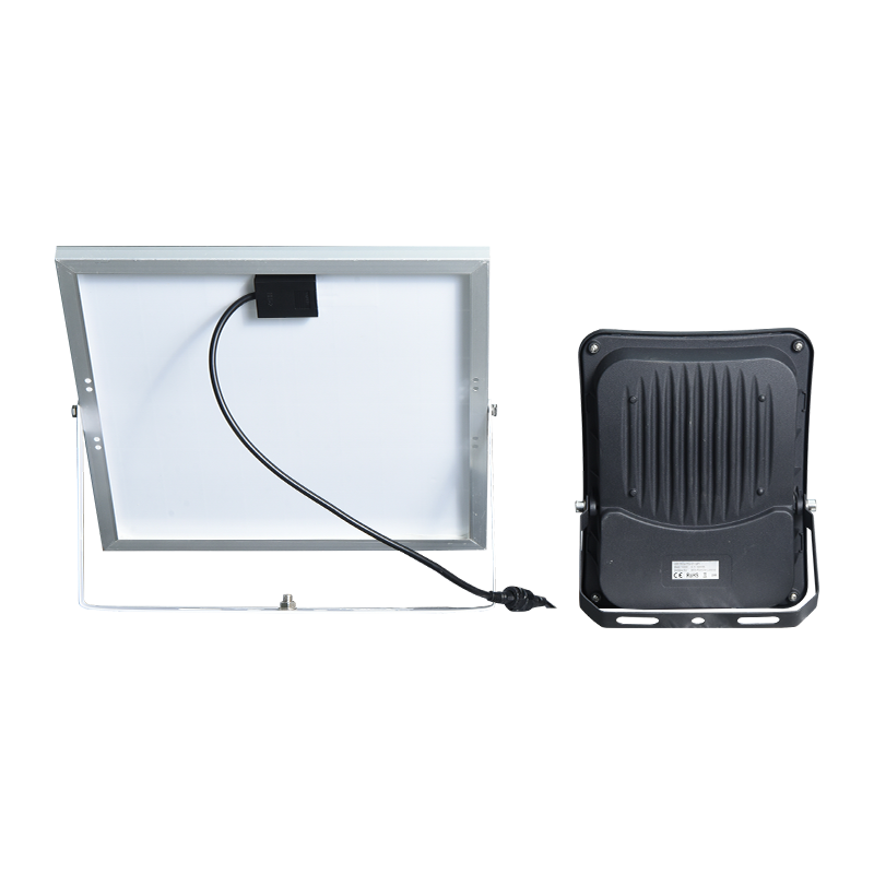 Holofote solar com bateria de íon de lítio PY-SLFL20-100W Holofote solar com bateria de íon de lítio PY-SLFL20-100W