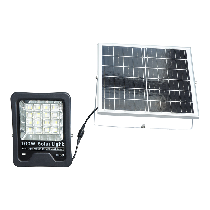 Holofote solar com bateria de íon de lítio PY-SLFL20-100W