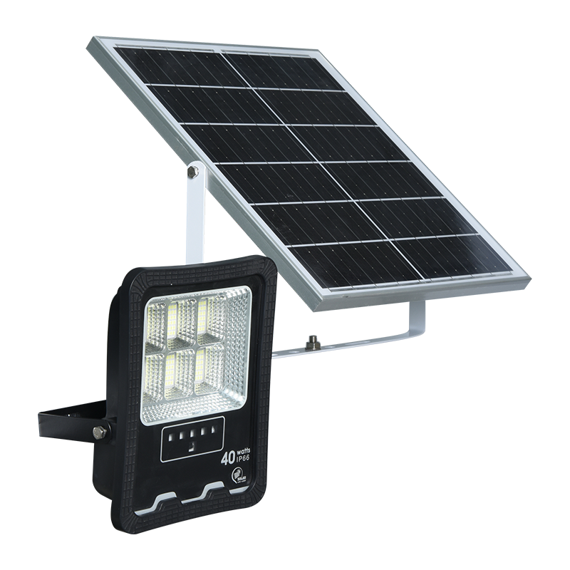 Holofote solar de baixo consumo de energia para exterior PY-SLFL20-40W