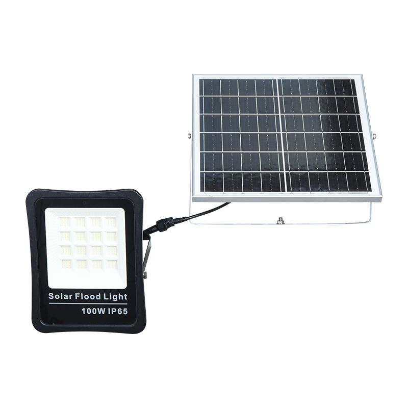 Holofote solar externo de baixa energia PY-SLFL30-100W