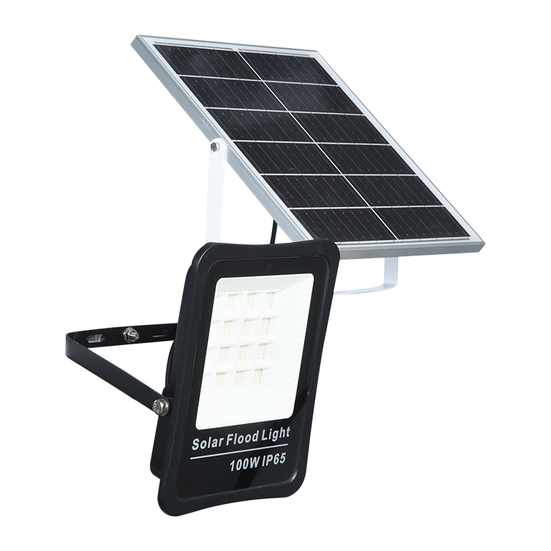 Holofote solar externo de baixa energia PY-SLFL30-100W